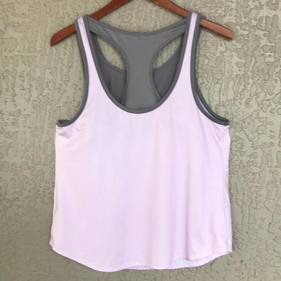 SO, Tropical Fruit Print, Athletic Tank Top With Built In Bra - Picture 3 of 10